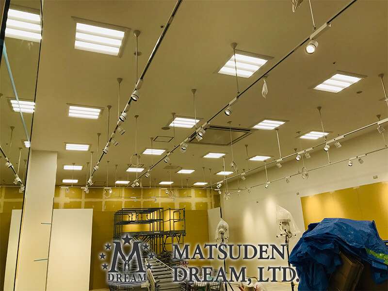 商業施設新店舗電気工事