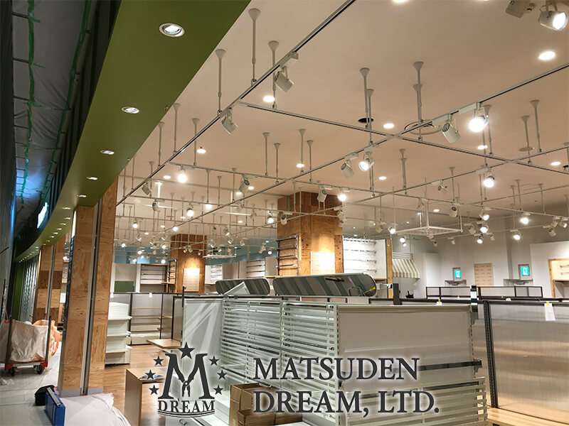 商業施設新店舗電気工事